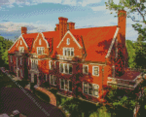 Glensheen Mansion in Minnesota Diamond Painting