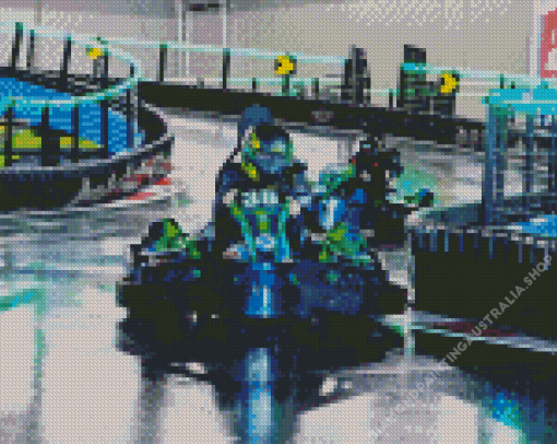 Go Karting Diamond Painting