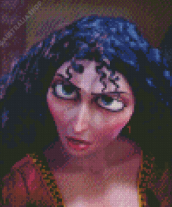 Gothel Character Diamond Painting