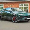 Green Lamborghini Urus Diamond Painting