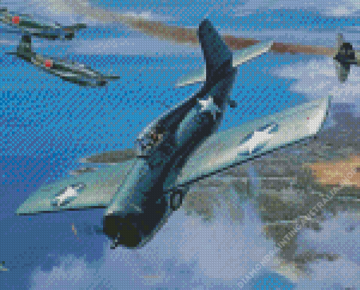 Grumman Wildcat Diamond Painting