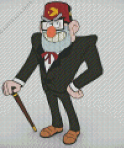 Grunkle Stan Diamond Painting