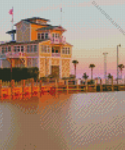 Gulfport Mississippi Harbor Diamond Painting