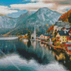 Hallstatt Lake Diamond Painting