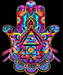 Hamsa Hand Diamond Painting