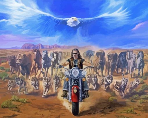 Harley Davidson Art Diamond Painting