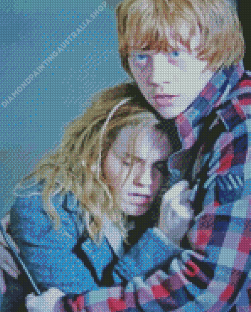 Hermione And Ron Couple Diamond Painting