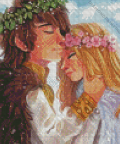 Hiccup and Astrid Wedding Diamond Painting