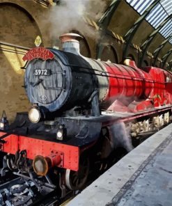 Hogwarts Express Train Diamond Painting