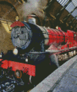 Hogwarts Express Train Diamond Painting