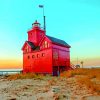 Holland Michigan Lighthouse Diamond Painting