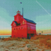 Holland Michigan Lighthouse Diamond Painting