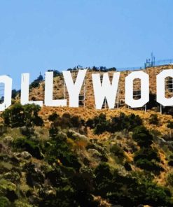 Hollywood Sign Diamond Painting