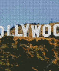 Hollywood Sign Diamond Painting