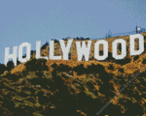 Hollywood Sign Diamond Painting