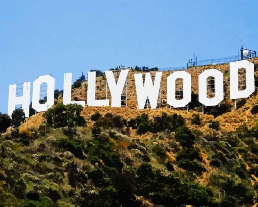 Hollywood Sign Diamond Painting