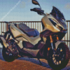 Honda Vario Motorcycle Diamond Painting