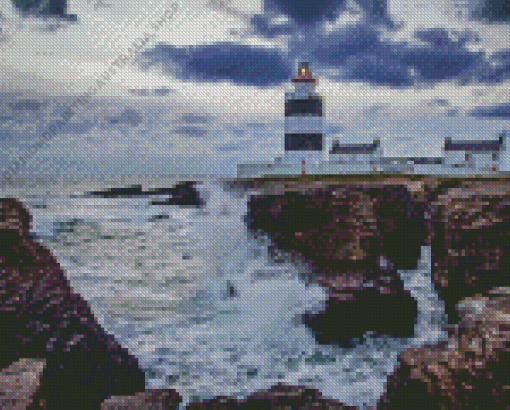 Hook Lighthouse Ireland Diamond Painting