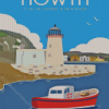 Howth Lighthouse Poster Diamond Painting