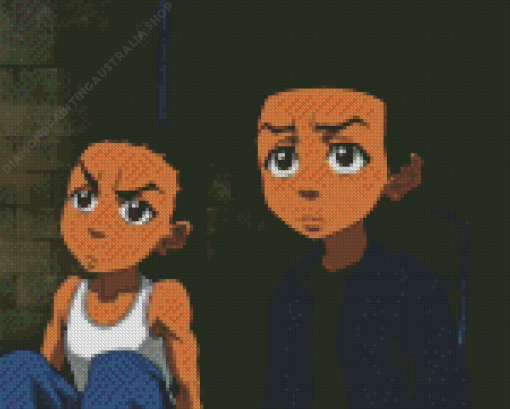 Huey and Riley Diamond Painting