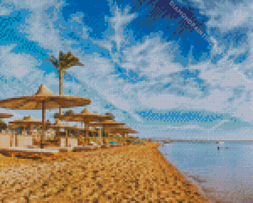 Hurghada Beach in Egypt Diamond Painting