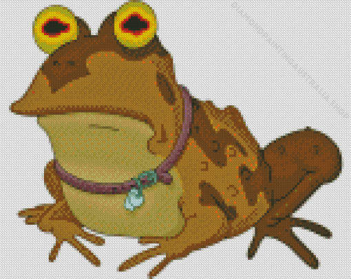 Hypnotoad Cartoon Character Diamond Painting