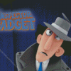 Inspector Gadget Character Poster Diamond Painting