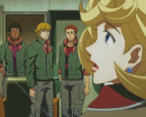 Iron Blooded Orphans Diamond Painting