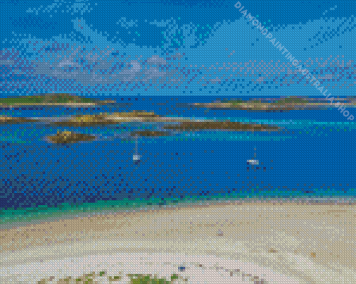 Isles of Scilly Seascape Diamond Painting