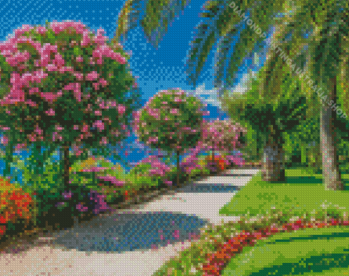 Isola Madre Lake Maggiore Italy Diamond Painting