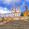 Italy Rome The Spanish Steps Diamond Painting