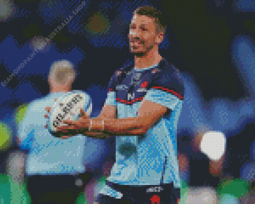 Jake Gordon Waratahs Player Diamond Painting