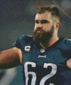 Jason Daniel Kelce Diamond Painting