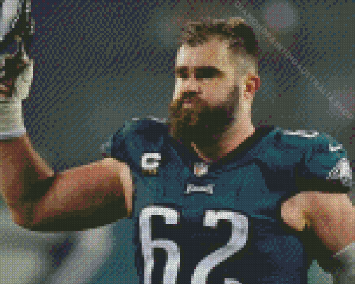 Jason Daniel Kelce Diamond Painting