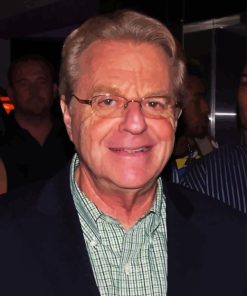 Jerry Springer Journalist Diamond Painting