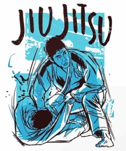 Jiu Jitsu Diamond Painting