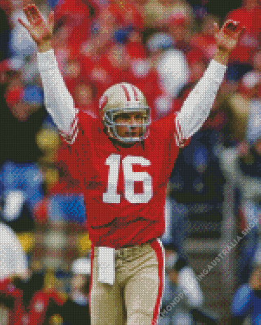 Joe Montana Diamond Painting