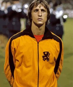 Johan Cruyff Football Player Diamond Painting