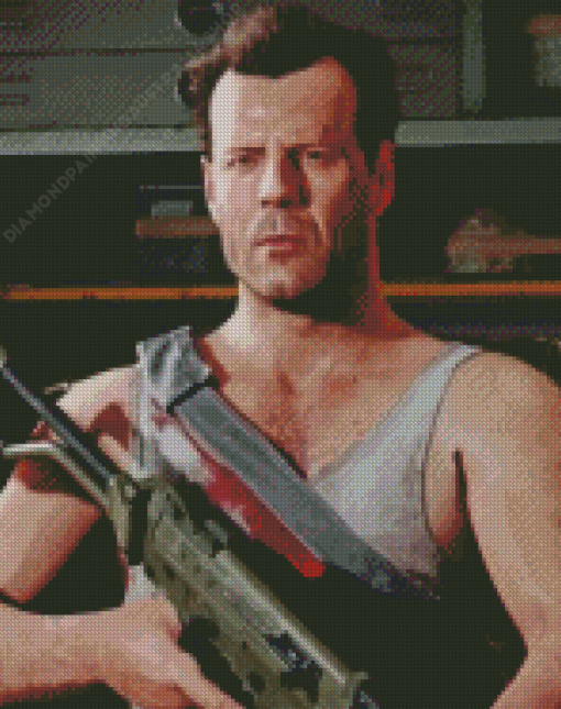 John McClane Game Diamond Painting