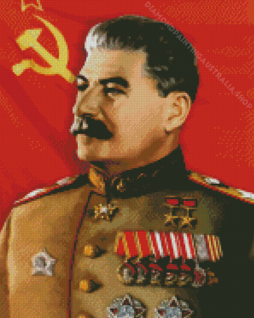 Joseph Stalin Soviet Political Diamond Painting