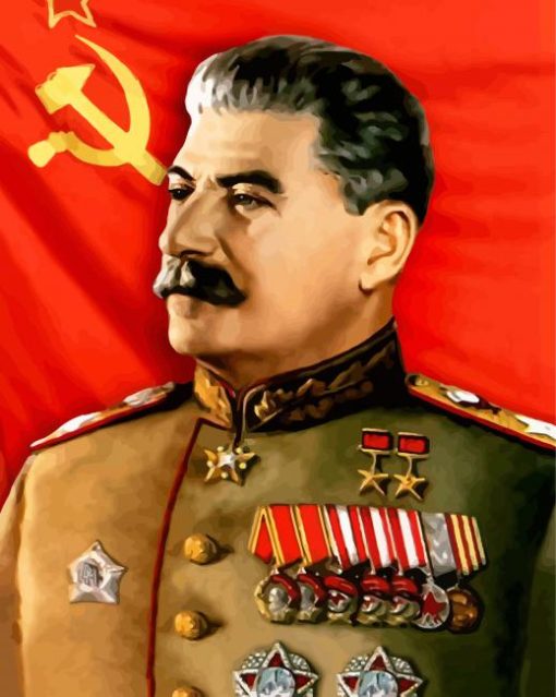 Joseph Stalin Soviet Political Diamond Painting