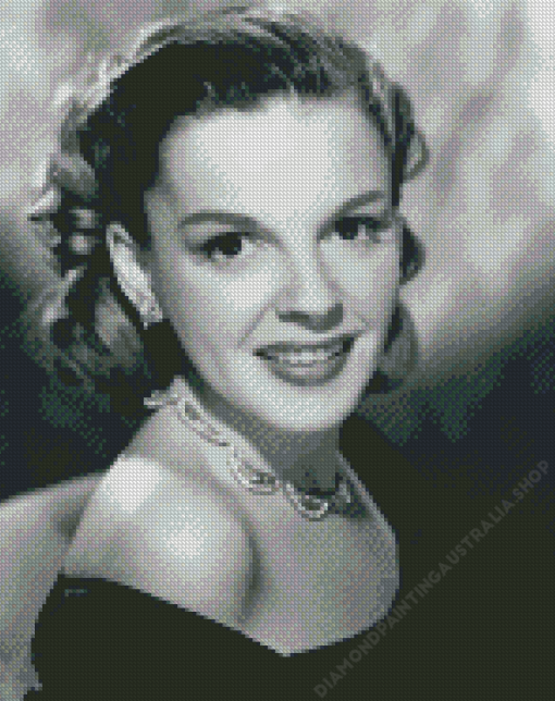 Judy Garland Smiling Diamond Painting