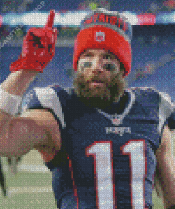 Julian Edelman Diamond Painting