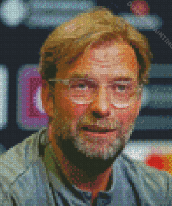 Jurgen Klopp Football Manager Diamond Painting