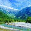 Kamikochi Landscape Diamond Painting