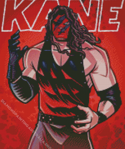 Kane WWE Diamond Painting