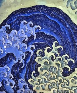 Katsushika Hokusai Feminine Wave Diamond Painting