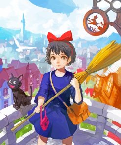 Kiki And Jiji Diamond Painting