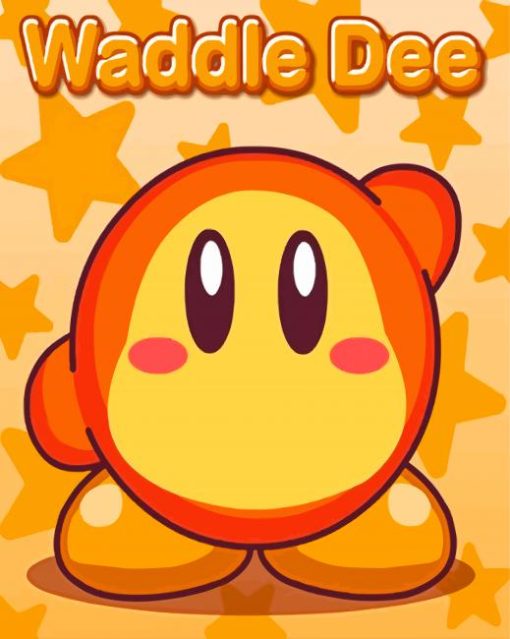 Kirby Waddle Dee Diamond Painting