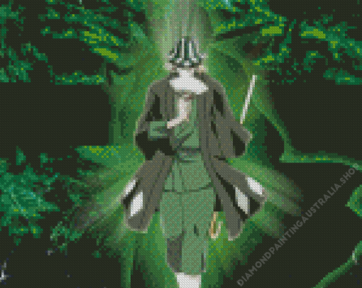 Kisuke Urahara Poster Art Diamond Painting